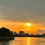 Hà Nội tuyệt đẹp khi ngắm hoàng hôn từ Hồ Tây