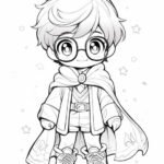 hình chibi tô màu