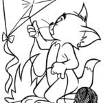 tranh tô màu Tom và Jerry ngộ nghĩnh
